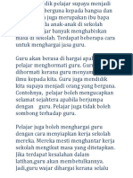 Guru Mendidik Pelajar Supaya Menjadi Orang Yang Berguna Kepada Bangsa Dan Negara