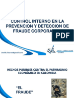 Control Interno para Deteccion y Prevencion Del Fraude