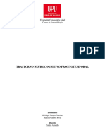 Informe Demencia Frontotemporal