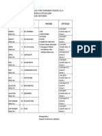 Jadwal Penyuluhan PTM Posbindu Tahun 2016 Puskesmas Jatiakalen Kab. Nganjuk