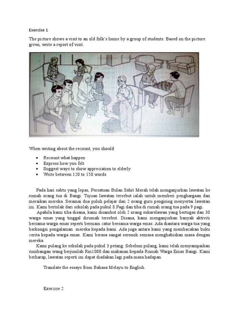 😍 A visit to old folks home essay report. Visit The Old Folks’ Home