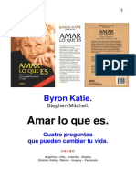 Byron Katie Amar Lo Que Es Revisado 17-8-2007