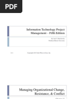 Information Technology Project Management - Fifth Edition: by Jack T. Marchewka Northern Illinois University