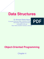 Data Structures: DR Ahmed Rafat Abas