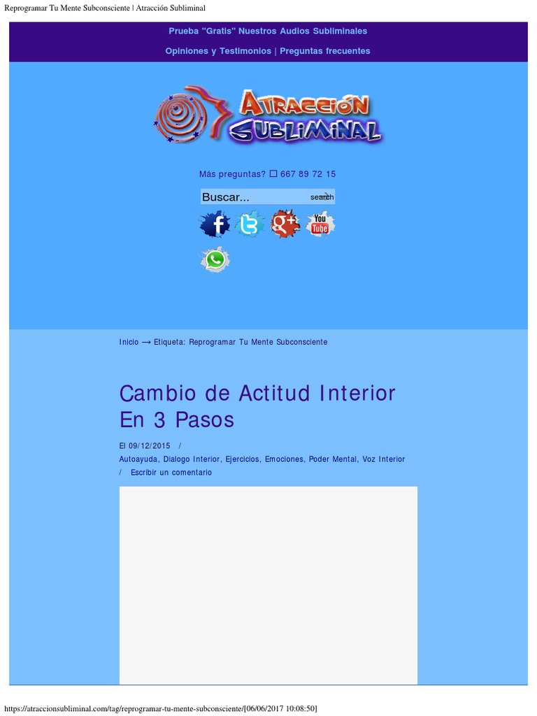 El Poder De La Mente Subconsciente Pdf