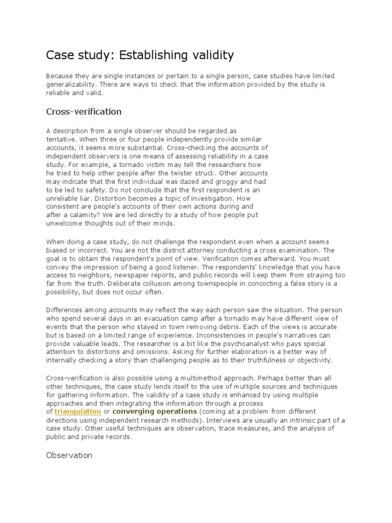 Observational research examples picture