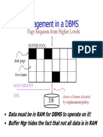 Buffer Management in DBMS.