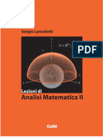 Lancelotti - Lezioni Di Analisi Matematica II PDF