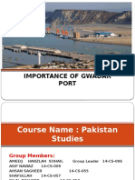 Importance of Gwadar Port