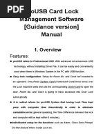 ProUSB Card Lock Manual in ENGLISH