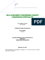 Self-Assessment About Charity