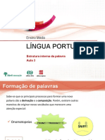 Formação de palavras no Português