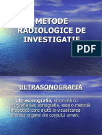 Metode Radiologice de Investigatie