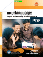 Interlanguage: English For Senior High School Students Untuk SMA/MA Kelas X