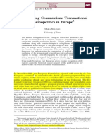 Malksoo, Maria. 2014. Transnational Mnemopolitics in Europe