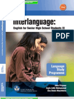 Interlanguage: English for Senior High School Students 2 untuk SMA/MA Kelas XI