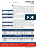 Analysis On Stock Market Outlook by Mansukh Investment & Trading Solutions 30/07/2010