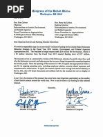 Interior Appropriations U.S. Holocaust Memorial Museum Letter