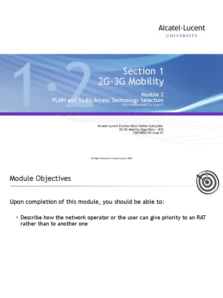 3jk11185aaaawbzza 2-Plmn and Rat Selection | PDF | Subscriber Identity ...