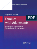 Stephen M. Gavazzi (Auth.) Families With Adolescents - Bridging The Gaps Between Theory, Research, and Practice PDF