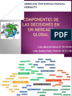 Componentes de Las Decisiones en Un Mercado Global