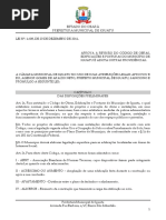 Codigo de Obras e Posturas