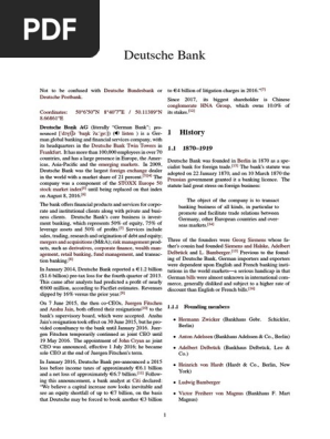 Investigacion Del Deutsche Bank Deutsche Bank Collateralized