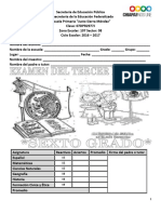 Examen 3er Bimestre 6to B