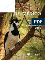 Checklist Aves Mexico 2015x