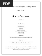 TeamWork: Leadership For Healthy States South Carolina Case Study