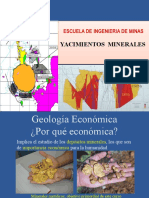 Geología Económica y Conceptos Básicos de la Minería