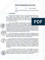 Resolución de Implementacion de Ley Servir - Caso Practico RR - Hh.