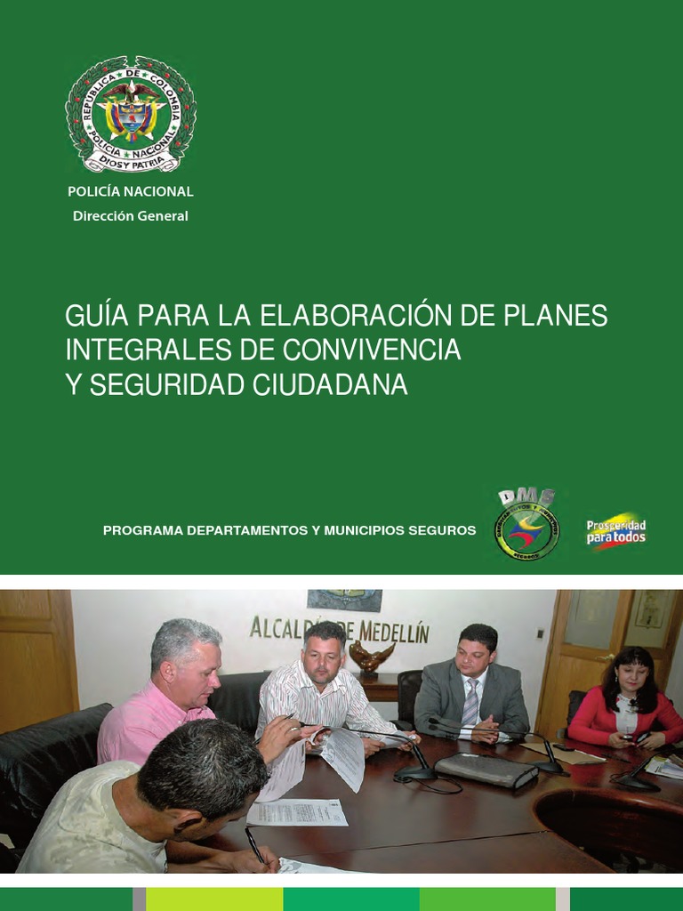 Guía para Planes de Seguridad Ciudadana | PDF | Alcalde | Policía