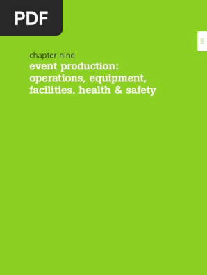 Event Production Health and Safety