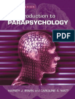 Irwin & Watt (2007) - An Introduction to Parapsychology (5 Ed)
