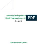 Teknik Copywriting Bernilai Jutaan Ringgit Yang Saya Simpan Selama Ini (Bahagian 1) PDF