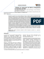 Evaluacion 4 Metodos de Adn Histoplasma