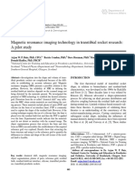 Buis, A. 2006. Magnetic Resonance Imaging Technology in Transtibial Socket Research. a Pilot Study