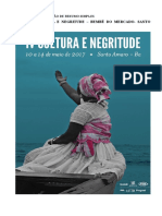 Edital de Submissão -V Cultura e Negritude