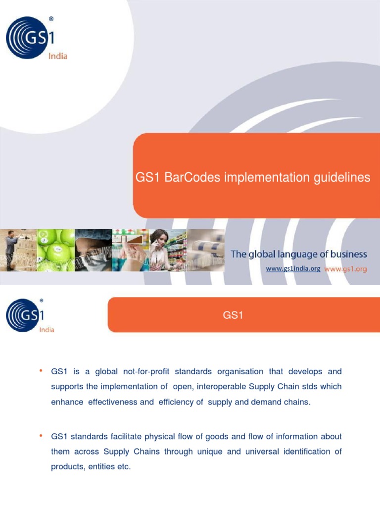Bar Code ImplementationGuidelines - Final PDF | PDF