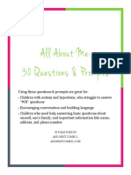 All About Me - 30 Personal Questions Amp Amp Prompts