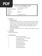 Satuan Acara Pembelajaran (SAP)