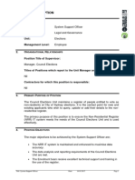 Position Description: 1. P D Position Title: Division: Unit: Management Level