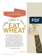 Why When and How To Eat Wheat