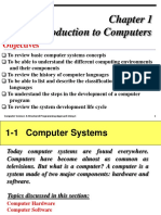 Introduction To Computers: Objectives