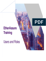 EtherAssure NetComplete Training - Session 3d - Admin - Users and Roles