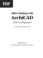 Object Making With ArchiCAD