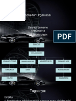 Struktur Organisasi Manajemen Perusahaan