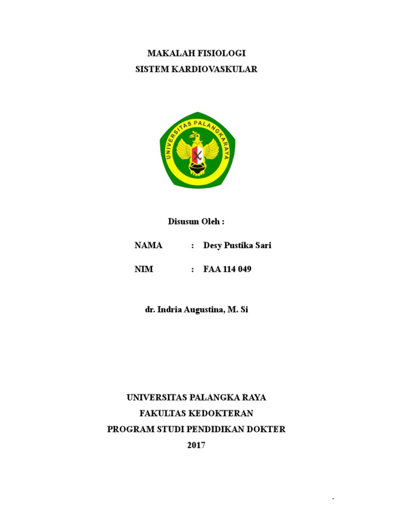Cover Makalah FK UPR
