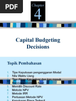 Chapter 4-Capital Budgeting